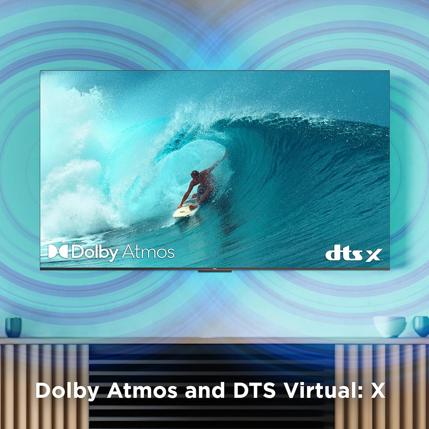 TCL 43-Inch Class S4 4K LED Smart TV with Google TV (43S450G-CA, 2023 Model), Dolby Vision, HDR Pro, Dolby Atmos, Google Assistant Built-in, Voice Remote, Works with Alexa, Streaming UHD Television (Refurbished) - Image 6