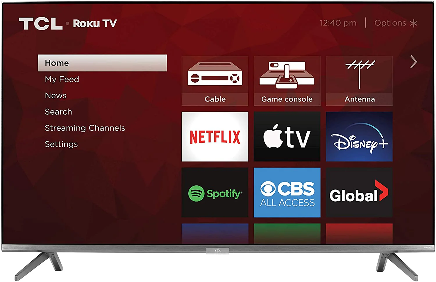 TCL CLASS 6-SERIES 4K MINI-LED QLED DOLBY VISION HDR SMART ROKU TV - 55R635-CA (Certified Refurbished) - Image 3