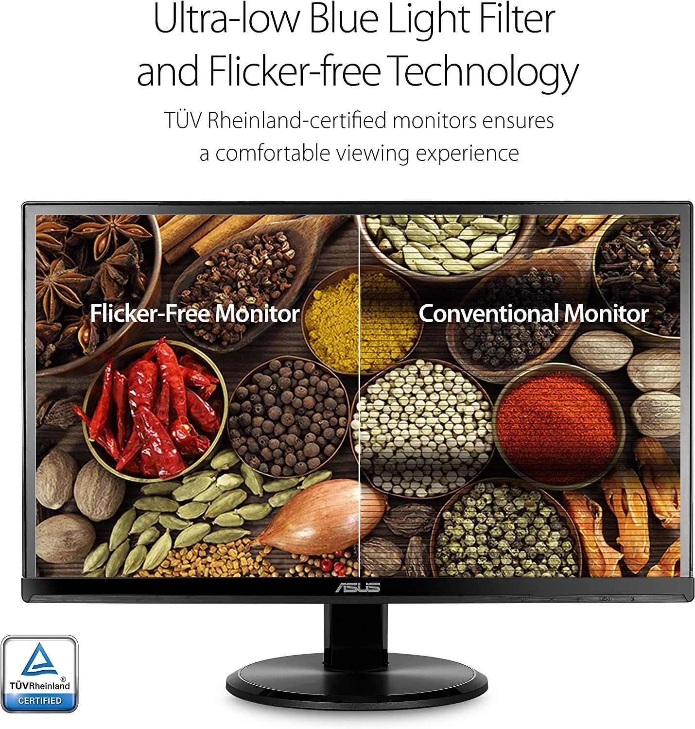 Asus VA229HR Full HD Monitor (Certified Refurbished) - Image 6