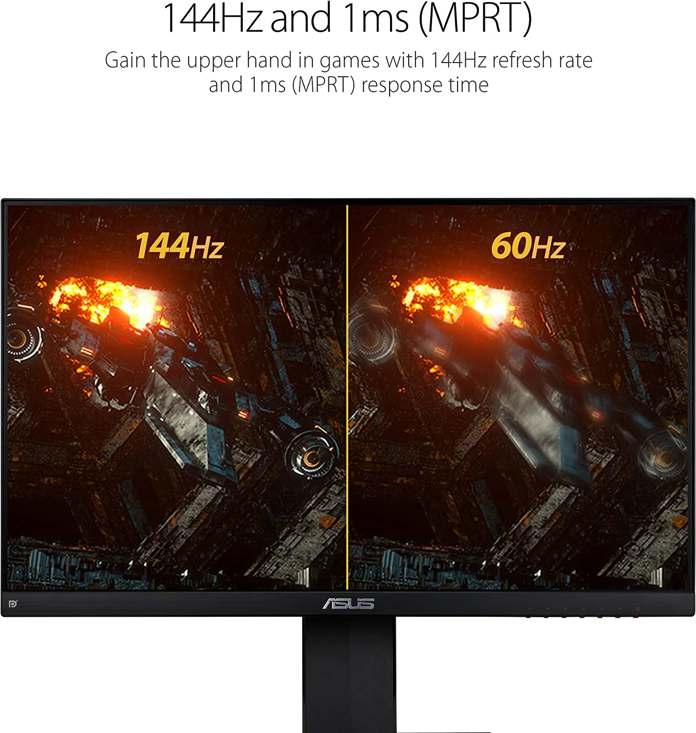 ASUS TUF Gaming VG249Q 23.8” Monitor 144Hz Full HD (1920 x 1080) 1ms IPS ELMB FreeSync Eye Care DisplayPort HDMI D-Sub (Certified Refurbished) - Image 4