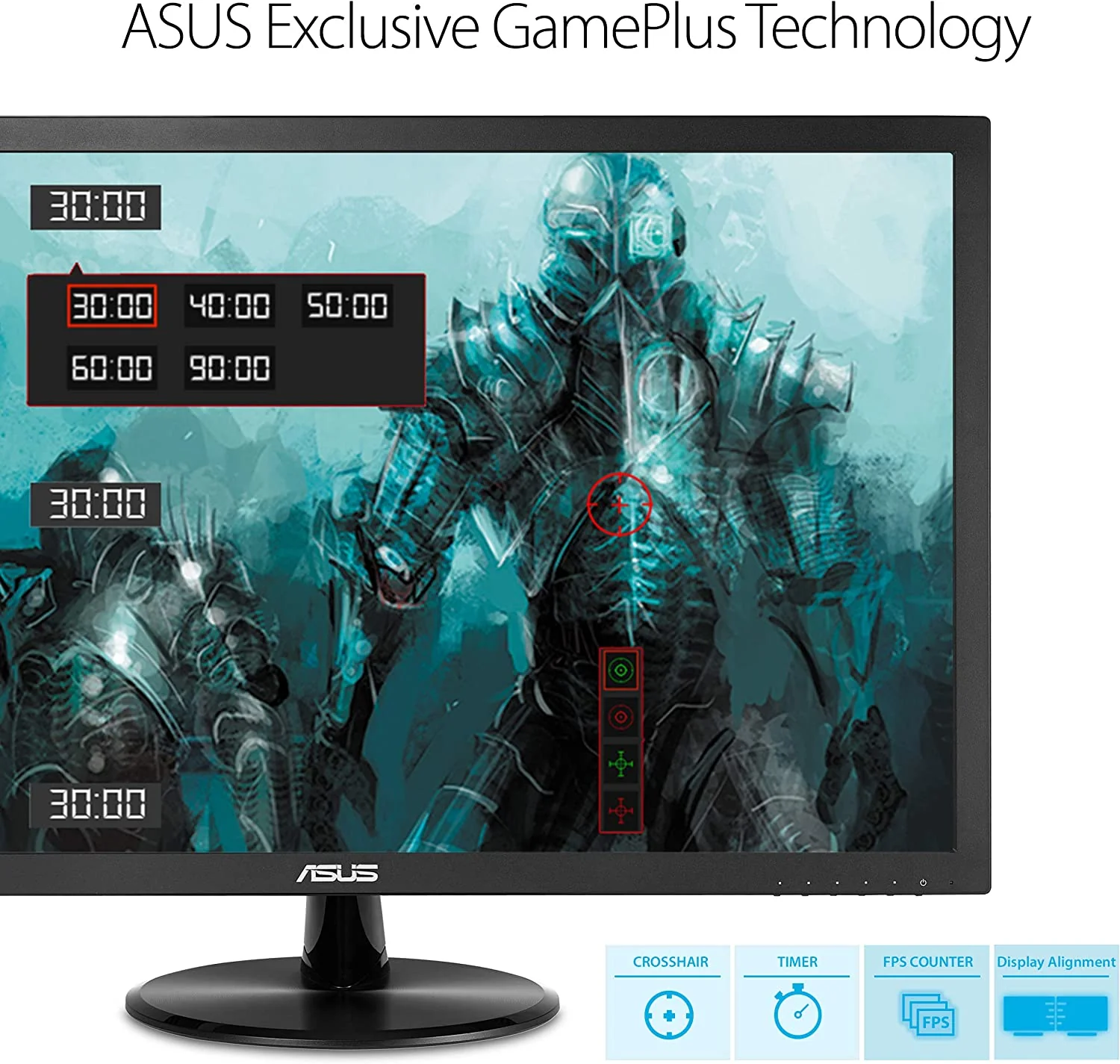 Asus VP228HE Full HD Monitor (Certified Refurbished) - Image 4