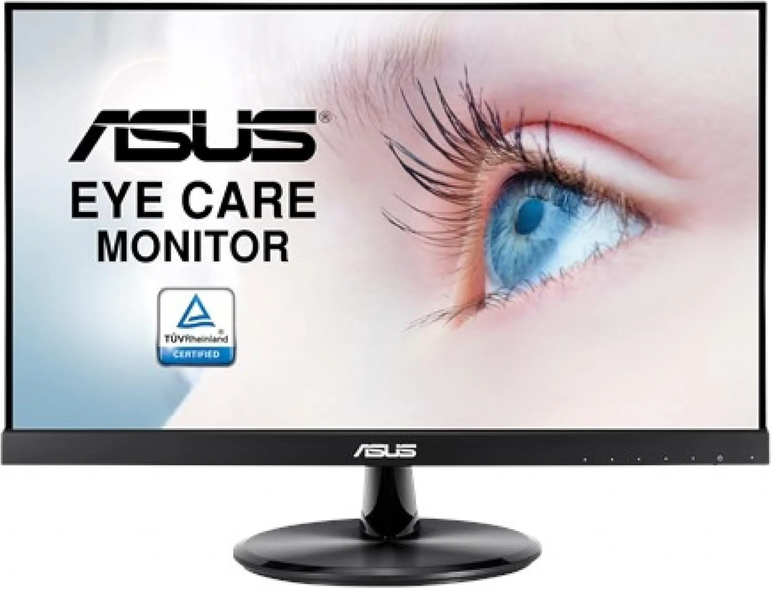 ASUS VP229HE 21.5 Monitor, 1080P Full HD, 75Hz, IPS, FreeSync/Adaptive-Sync, Eye Care, HDMI VGA, Frameless, VESA Wall Mountable (Certified Refurbished) - Image 2