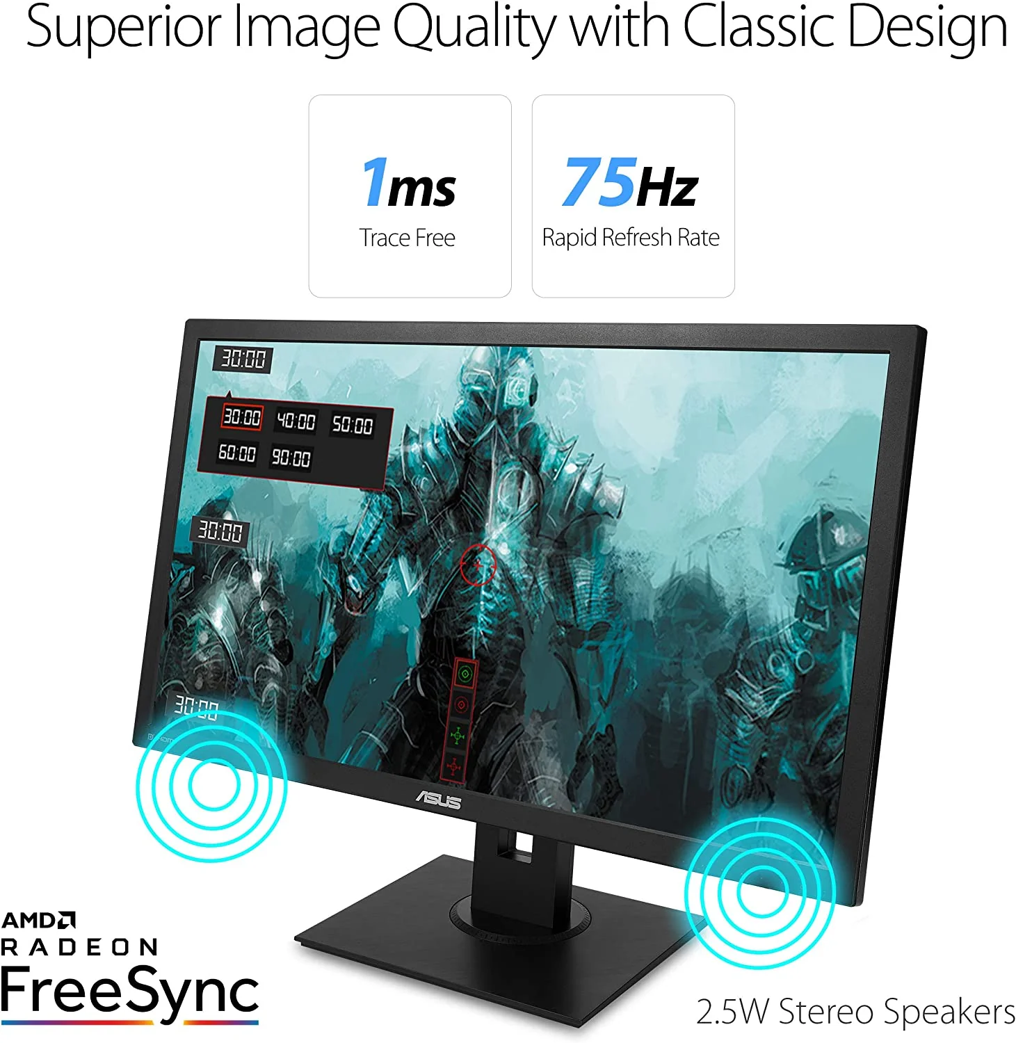 Asus VP278QGL Full HD Monitor (Certified Refurbished) - Image 2