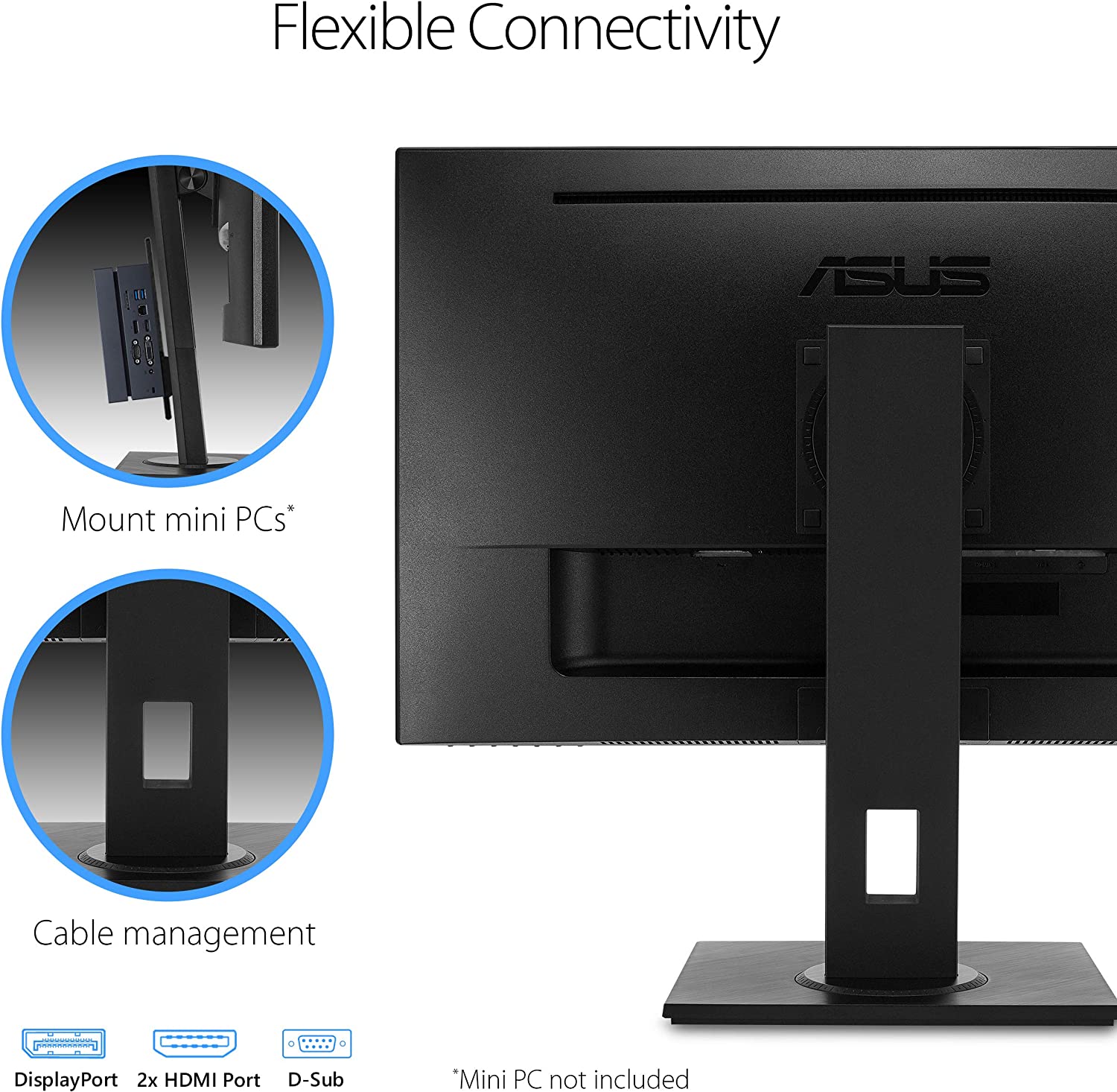 Asus VP278QGL Full HD Monitor (Certified Refurbished) - Image 5