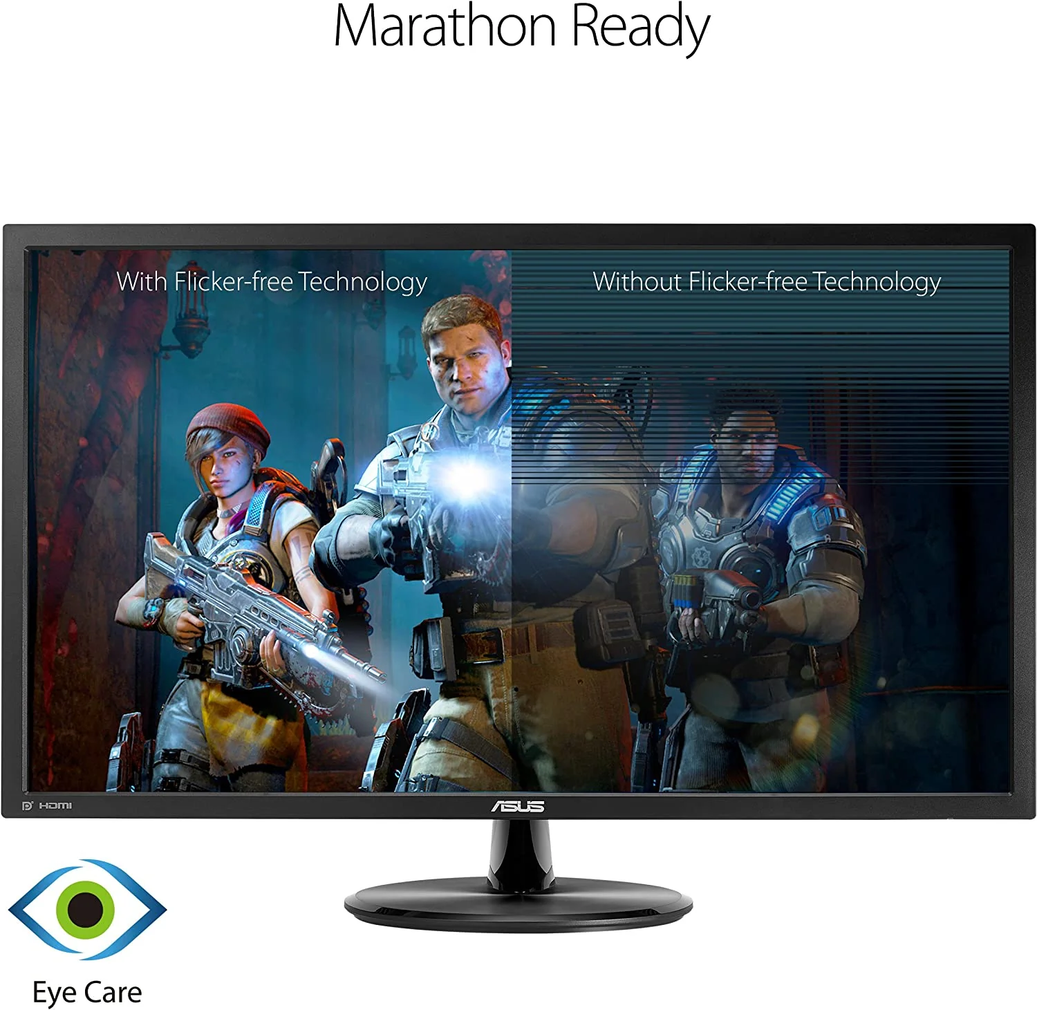 Asus VP28UQGR 4K UHD Monitor (Certified Refurbished) - Image 4