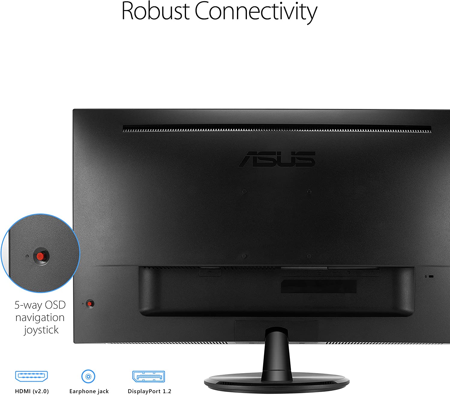 Asus VP28UQGR 4K UHD Monitor (Certified Refurbished) - Image 5
