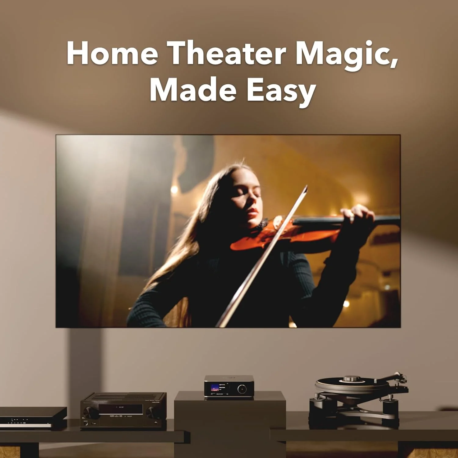 WiiM Ultra Music Streamer & Digital Preamp | 3.5" Touchscreen, Compatible with Google Cast & Alexa, Stream Spotify, Amazon Music, Tidal & More | HDMI ARC, Phono Input & Headphone Output (Certified Refurbished) - Image 6