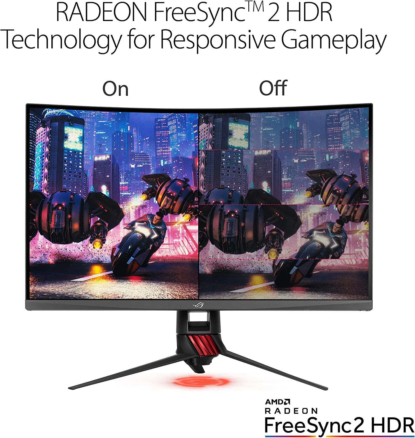 Asus ROG Strix XG32VQR Gaming Monitor (Certified Refurbished) - Image 3