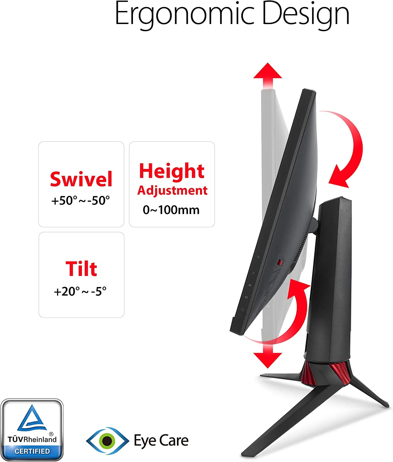 Asus ROG Strix XG32VQR Gaming Monitor (Certified Refurbished) - Image 5