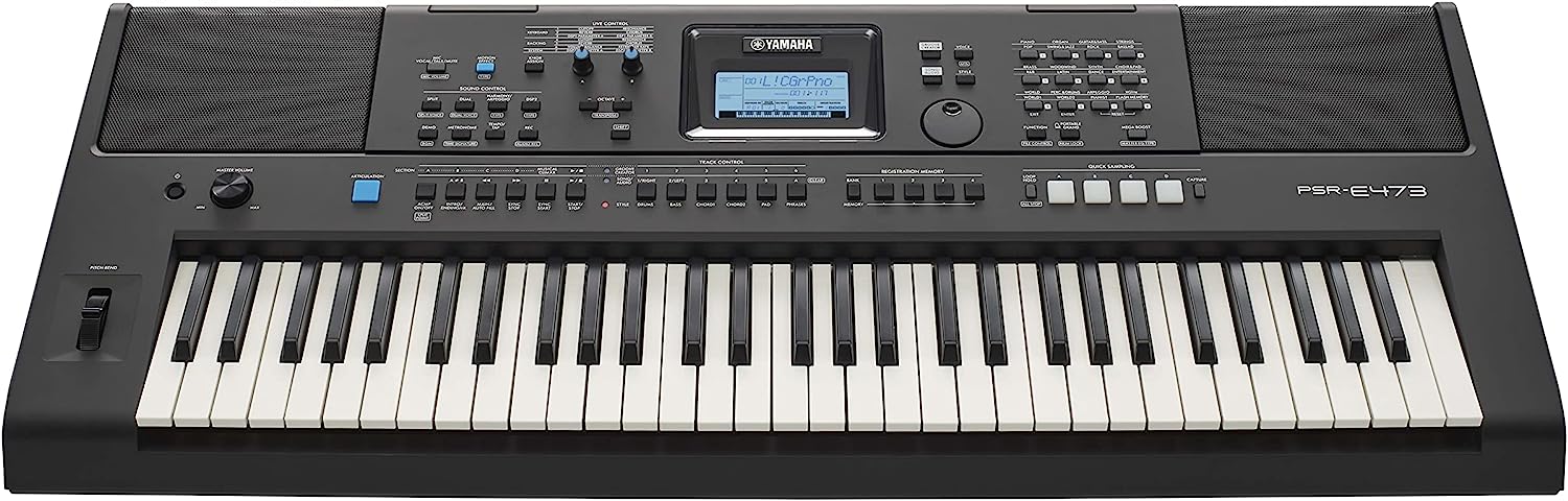 Yamaha PSR-E473 61-Key Portable Keyboard (Certified Refurbished) - Image 5
