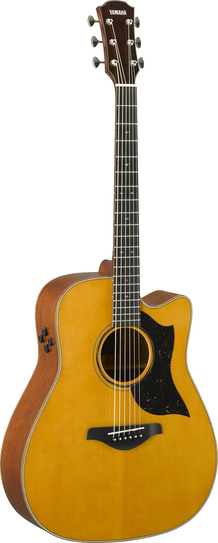 Yamaha A5M VN A Series Vintage Natural Mahogany 6 String RH Acoustic Electric Guitar (Certified Refurbished) - Image 2