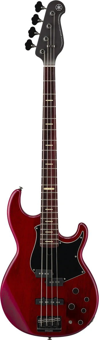 Yamaha BB734A FRD 4 String RH BB700 Series Electric Bass - Fired Red - Image 2