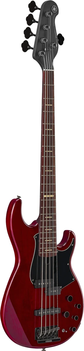 Yamaha BB735A FRD 5 String RH BB700 Series Electric Bass - Fired Red - Image 2