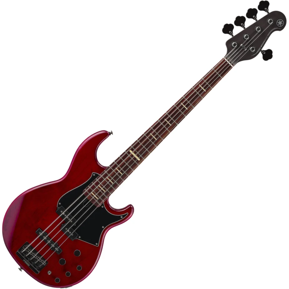Yamaha BB735A FRD 5 String RH BB700 Series Electric Bass - Fired Red - Image 4