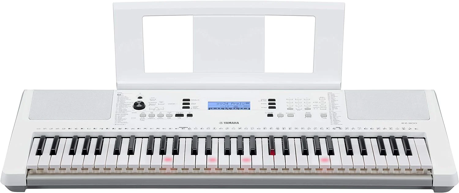 Yamaha EZ-300 61-Key Portable Keyboard with Lighted Keys (Certified Refurbished) - Image 2