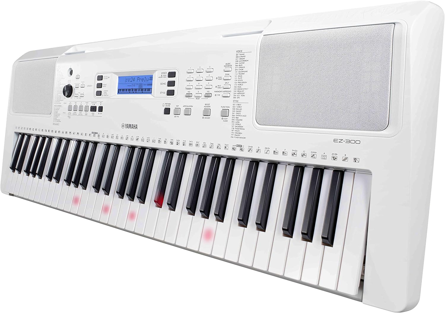 Yamaha EZ-300 61-Key Portable Keyboard with Lighted Keys (Certified Refurbished) - Image 5