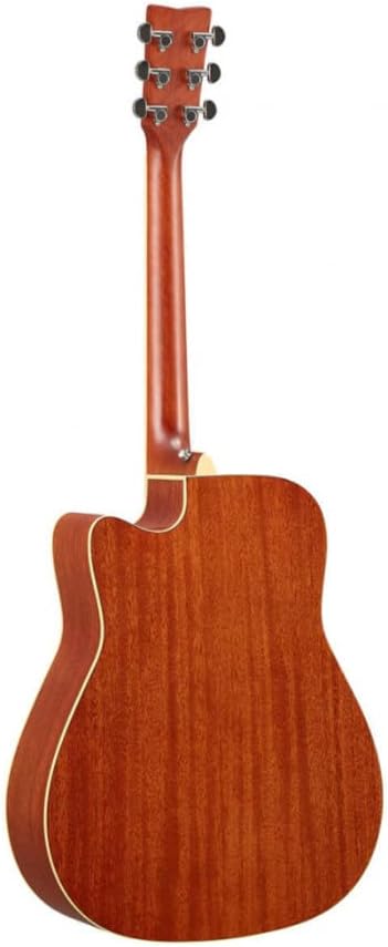 Yamaha FGC-TA Dreadnought Cutaway Transacoustic Guitar w/Chorus and Reverb (Certified Refurbished) - Image 4