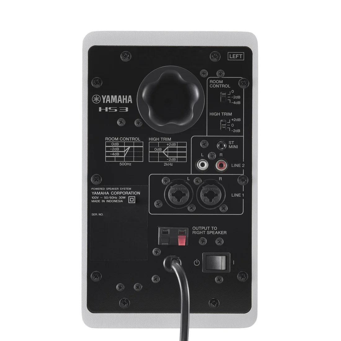 Yamaha HS3 Powered Studio Monitors - White (Pair) (Certified Refurbished) - Image 2