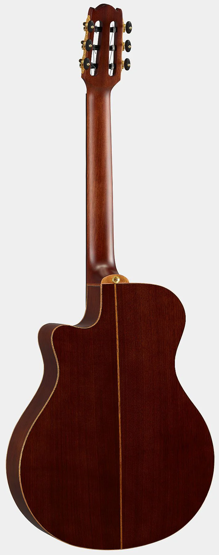 Yamaha NTX3 BS 6-Nylon String RH Acoustic Electric Classical Guitar - Brown Sunburst (Certified Refurbished) - Image 3