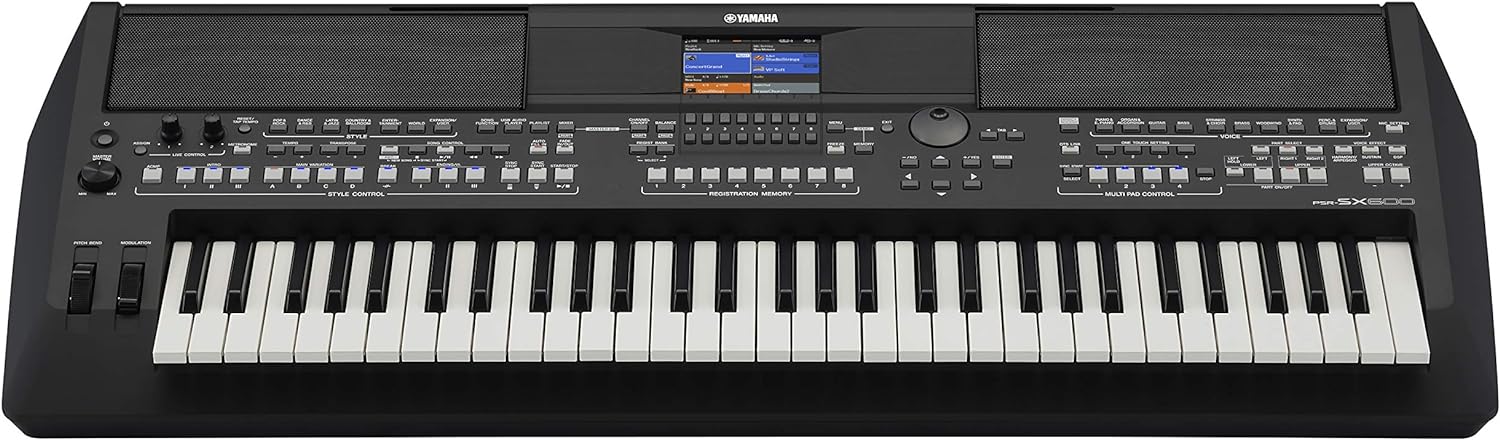 Yamaha PSR-SX600 Arranger Workstation Keyboard (Certified Refurbished) - Image 2