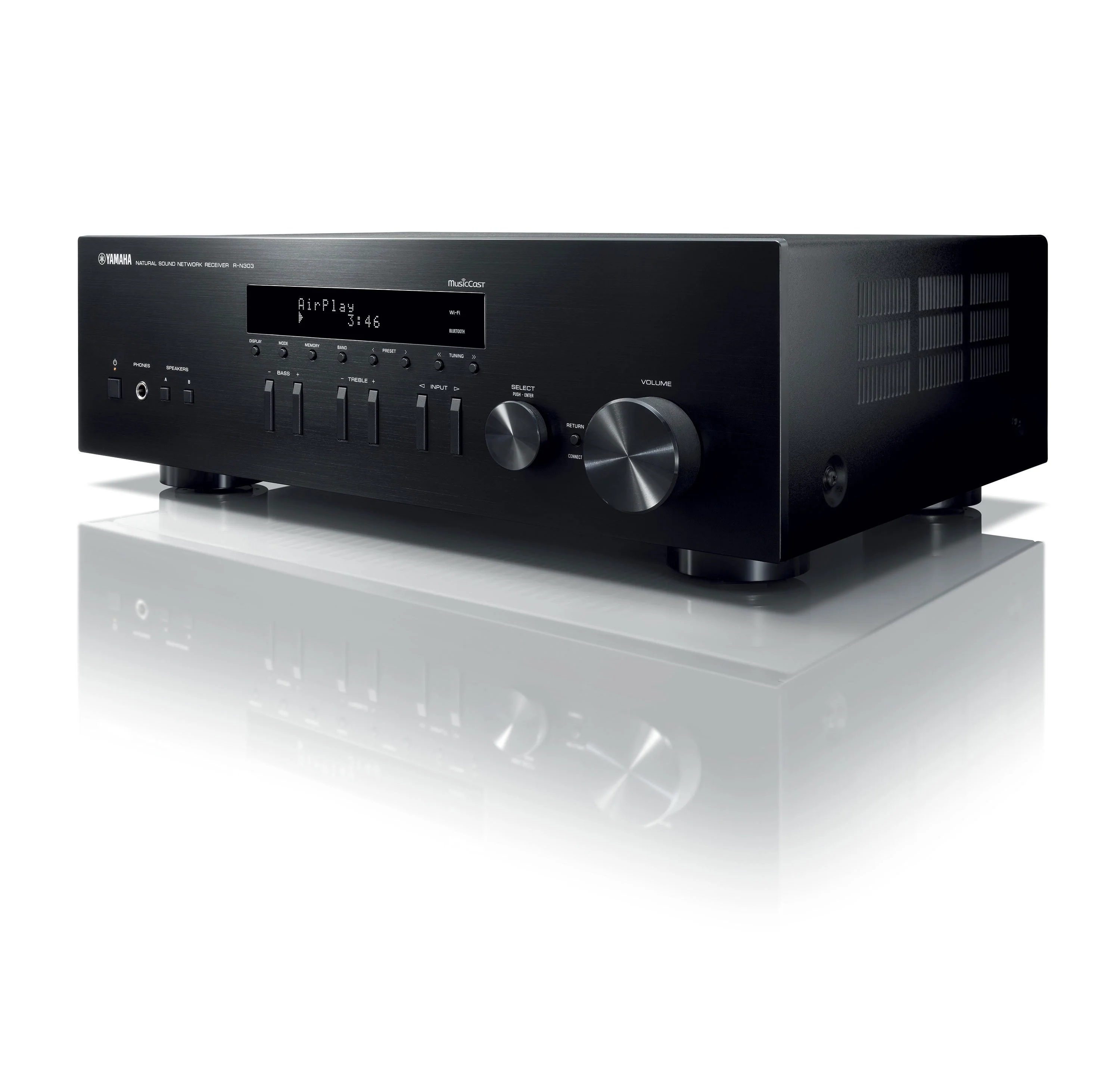 Yamaha R-N303 Network Stereo Amplifier - Black (Certified Refurbished) - Image 3