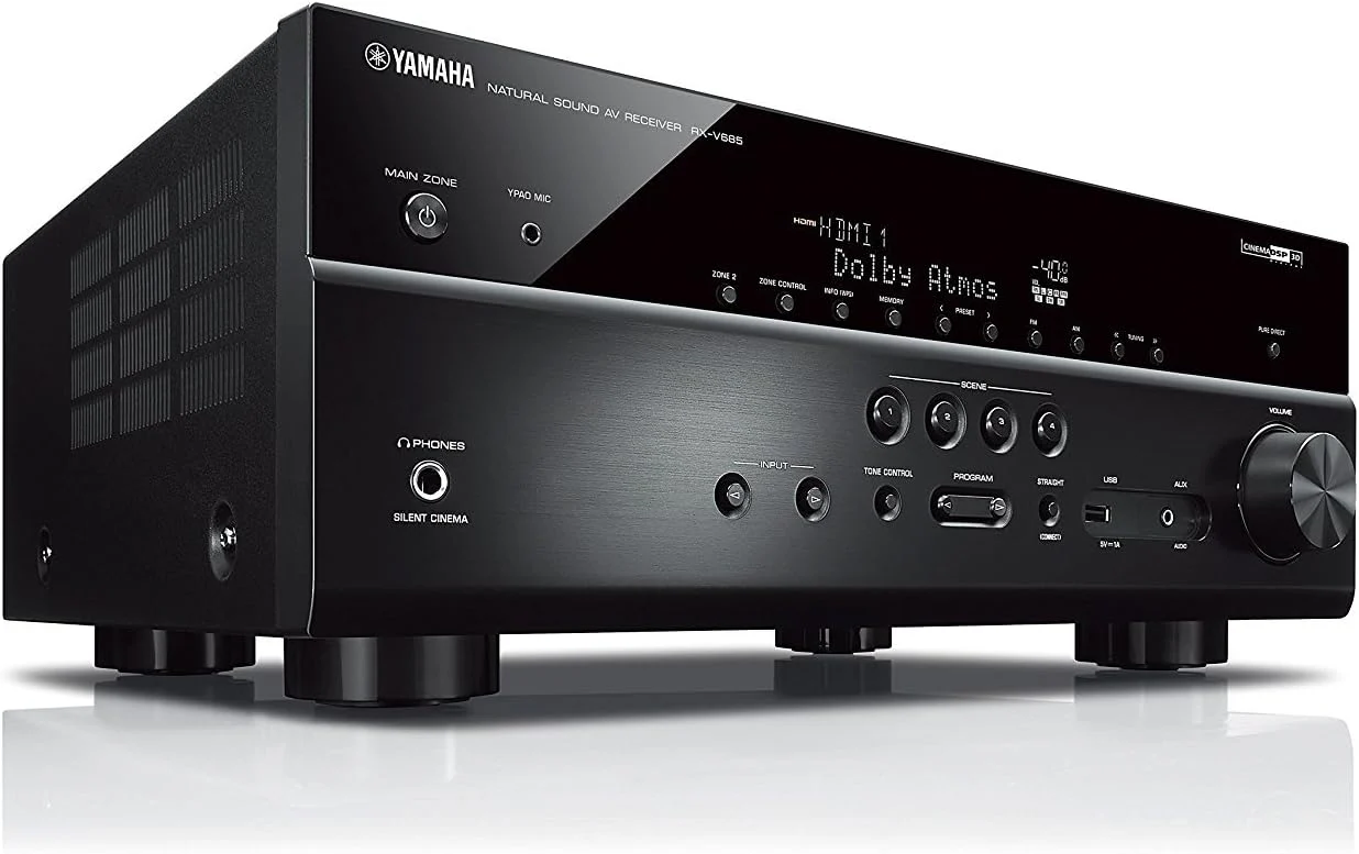 Yamaha RX-V685 7.2-Channel AV Receiver with MusicCast (Refurbished) - Image 2