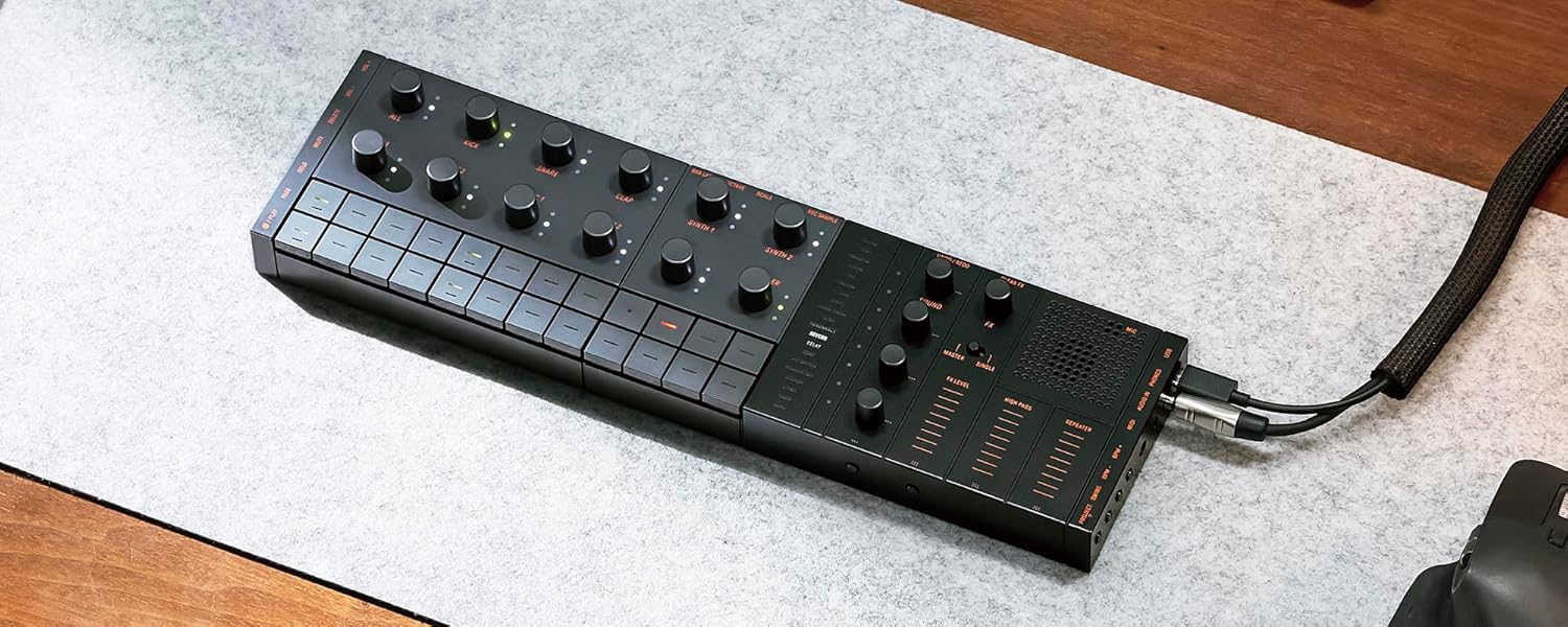 Yamaha SEQTRAK Music Creation Station, Sequencer, Drums, Synth & Sampler, 2000 Presets, Built-in Speaker & Mic, Visualizer, Rechargeable Battery, Bluetooth, Wi-Fi, USB-C (Certified Refurbished) - Image 4