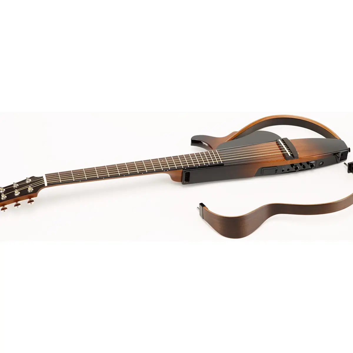 Yamaha SLG200S TBS Steel String Silent Guitar - Tobacco Sunburst (Certified Refurbished) - Image 2