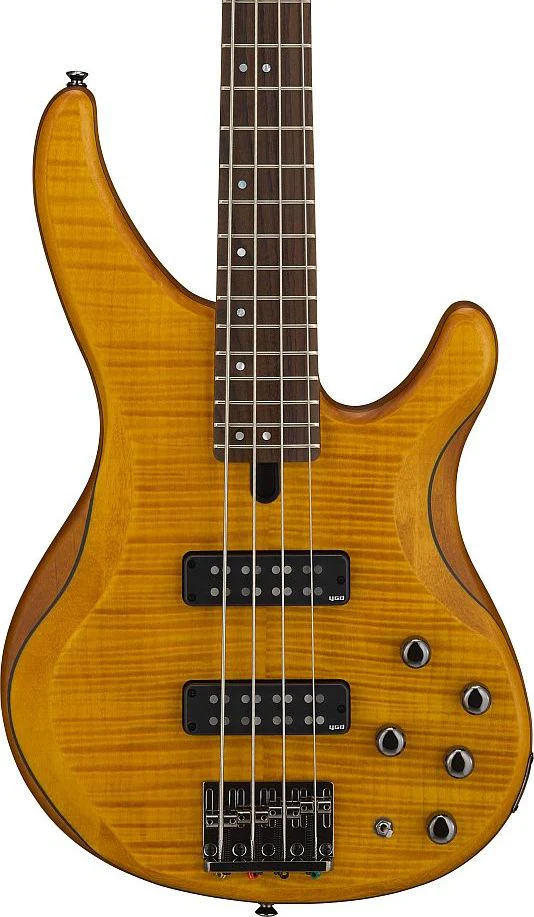 Yamaha TRBX604FM 600 Series 4-String RH Electric Bass Guitar (Certified Refurbished) - Image 3