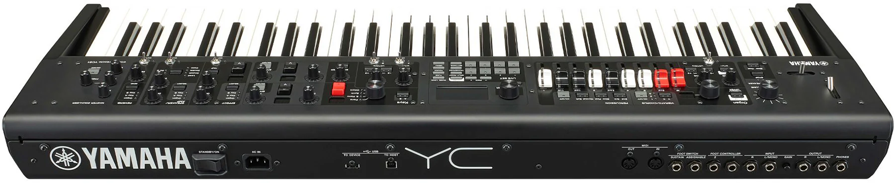 Yamaha YC61 YC Series 61 Key Organ Style Stage Keyboard with Waterfall Action (Certified Refurbished) - Image 6